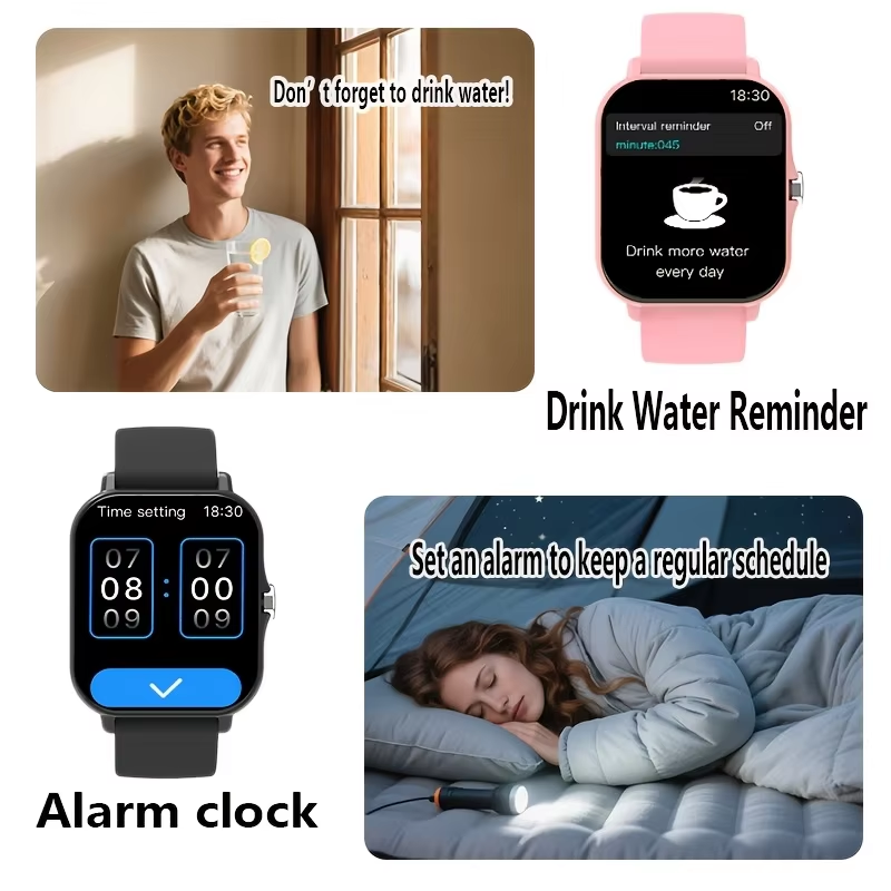 Jam tangan pintar uniseks: pan - Couple Watches Smartwatch ulasan dan harga
